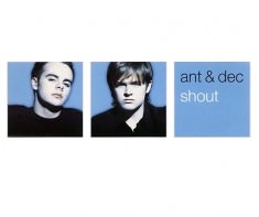 Ant & Dec – Shout - Tracklisting Sleeve