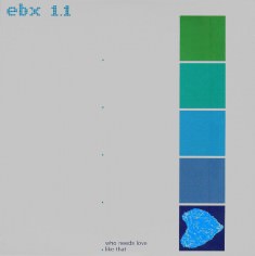 CD Singles Box Set 1 - EBX 1.1 Sleeve